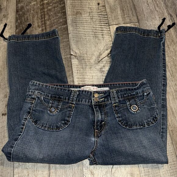 LEVI STRAUSS shop signature Capri jeans-‎ size 9 - Picture 4 of 10